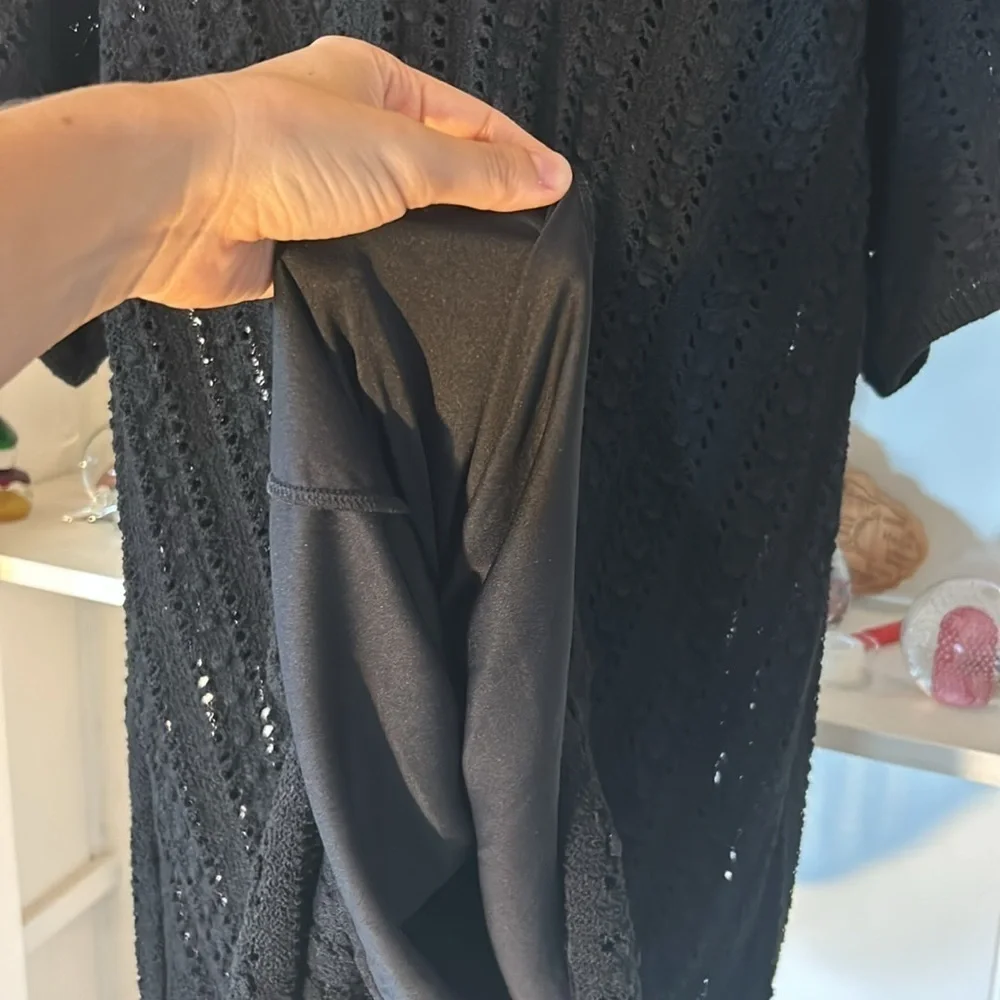 ZARA Black Dress Size Small - Picture 6 of 7